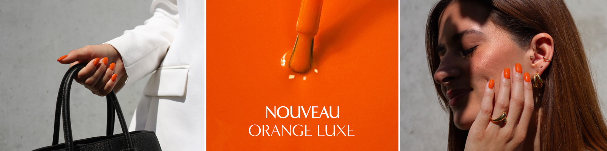 Bannière Orange Luxe